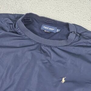 Polo Golf Ralph Lauren Pullover Jacket Mens XL Sagamore Embroidered Polyester